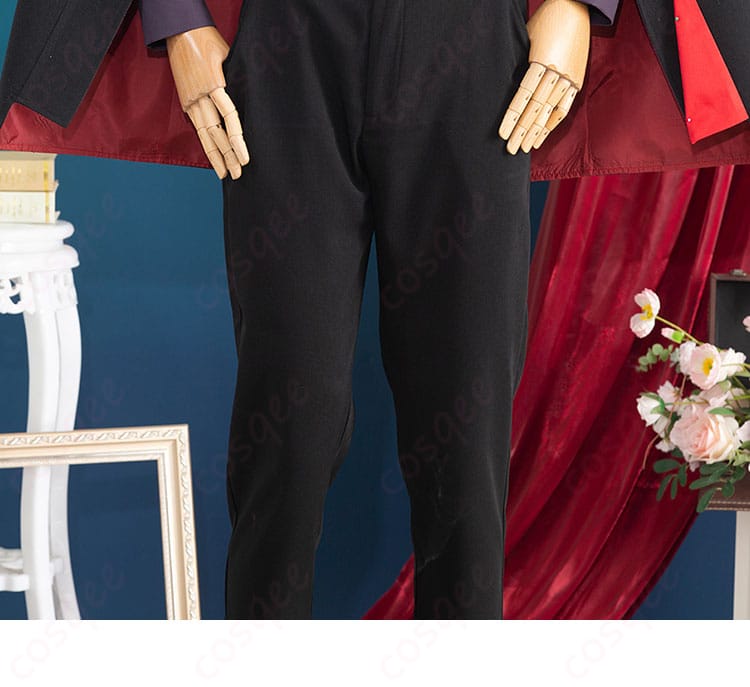 恋と深空 シン コスプレ衣装 下衣のディテール、ズボン部分のデザインとフィット感