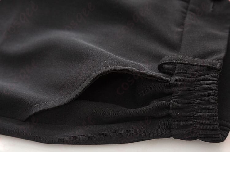 恋と深空 シン コスプレ衣装 ズボンの装飾細部、脚部のフィット感とデザイン