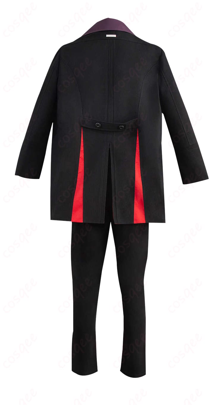 恋と深空 シン コスプレ衣装 背面画像、コスプレ衣装の背中のデザイン