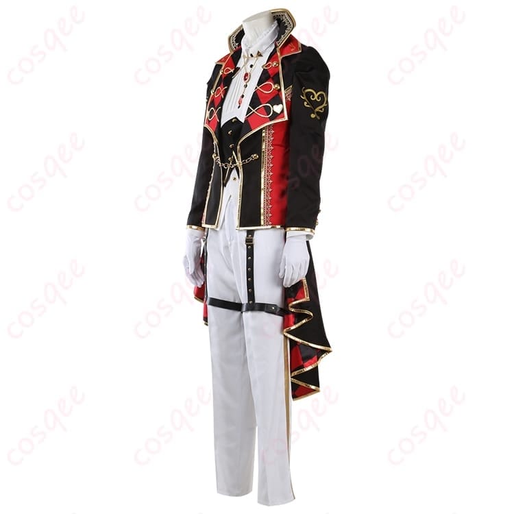 あんさんぶるスターズ！ 七種茨 ワンダーゲーム衣装 ダークに映える装飾で写真映えするコスプレ - 2枚目の画像