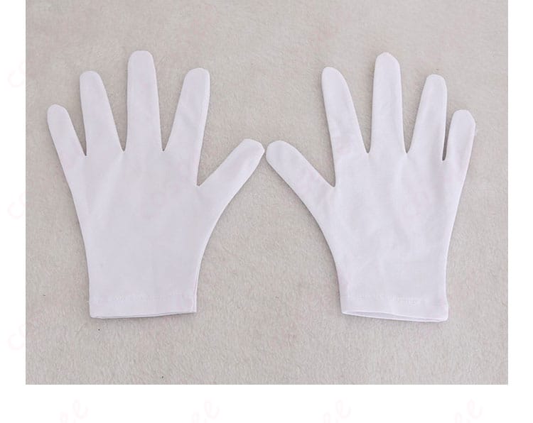 七種茨 コスプレ衣装の手袋の装飾ディテール