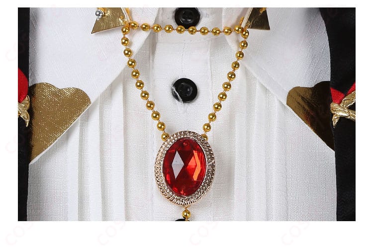 七種茨 コスプレ衣装のネックレス装飾の詳細