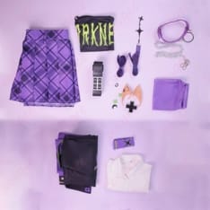 ホロライブ ラプラス・ダークネス 2024新衣装 コスプレ｜ダークに映える存在感と撮影映えの一着 - 4枚目の画像（サムネイル）