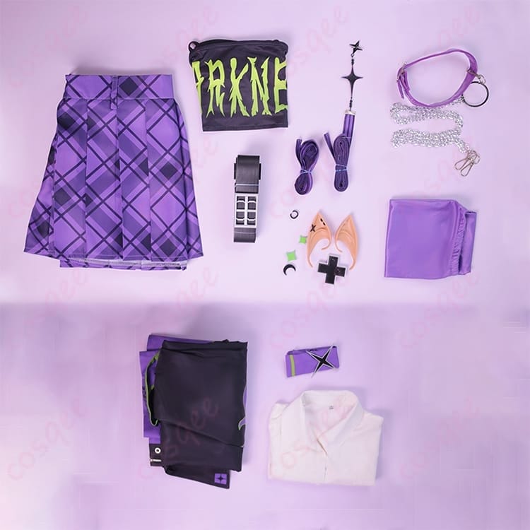 ホロライブ ラプラス・ダークネス 2024新衣装 コスプレ｜ダークに映える存在感と撮影映えの一着 - 4枚目の画像