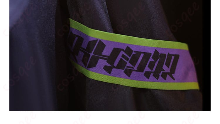 衣袖の装飾のディテール画像 - ラプラス・ダークネスのコスプレ衣装、衣袖に施された装飾のディテール画像。