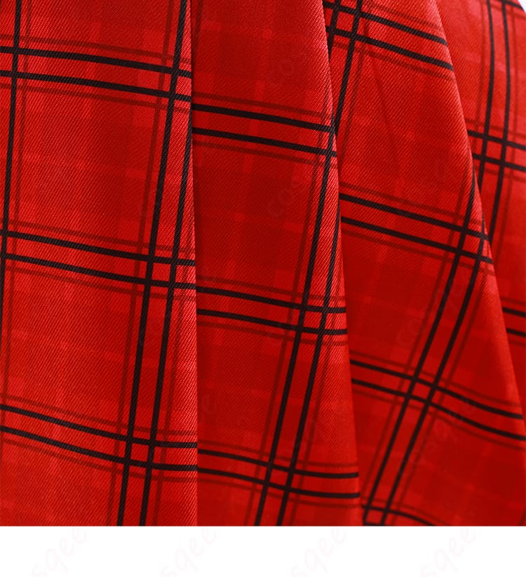 日奈森あむ コスプレ衣装 スカートの裾装飾詳細