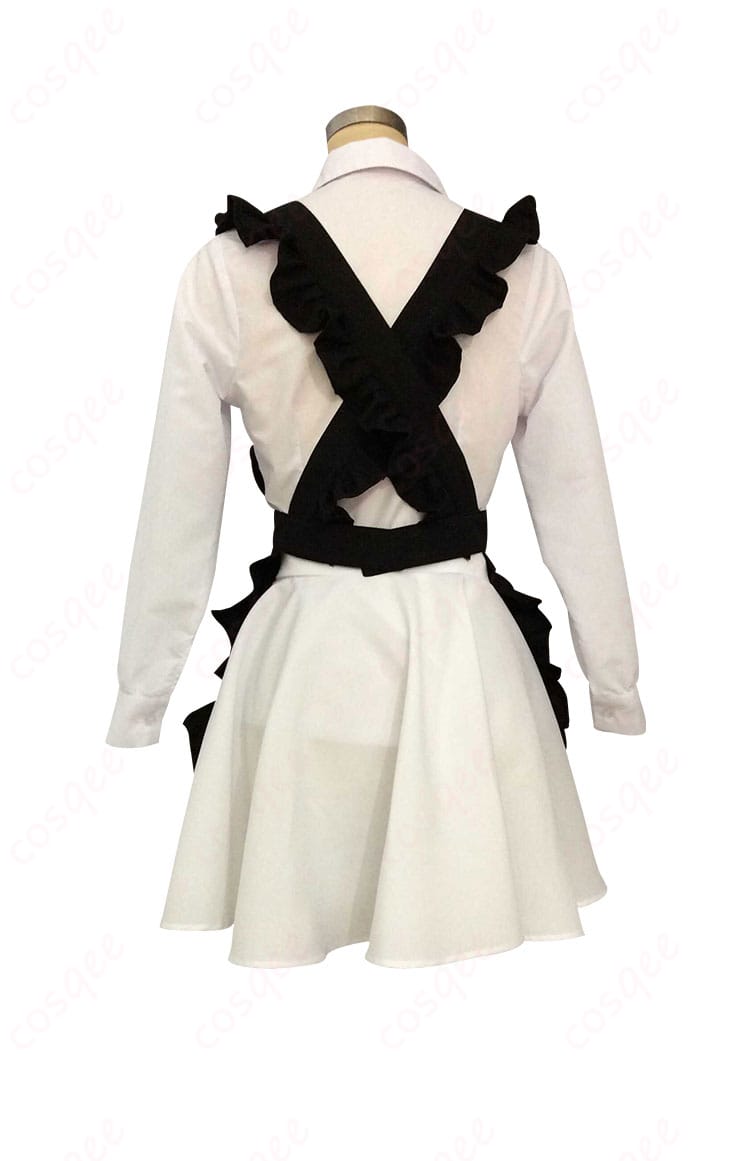 HK416 コスプレ衣装 くろねこの贈りもの 背面図。後ろ姿も完璧に再現、イベントや撮影で注目を集める衣装です。