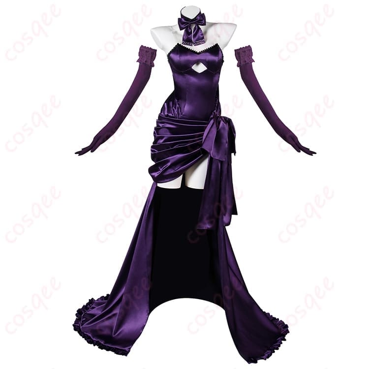 FGO ジャンヌ・ダルク・オルタ 聖夜の晩餐 礼装ドレス風コスプレ｜黒の艶と気高さで写真映え - 1枚目の画像