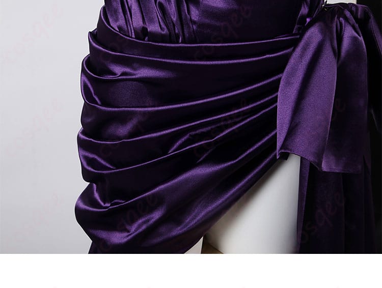 ジャンヌ・ダルク・オルタ コスプレ衣装 スカート詳細 – 美しいドレープと質感のある生地