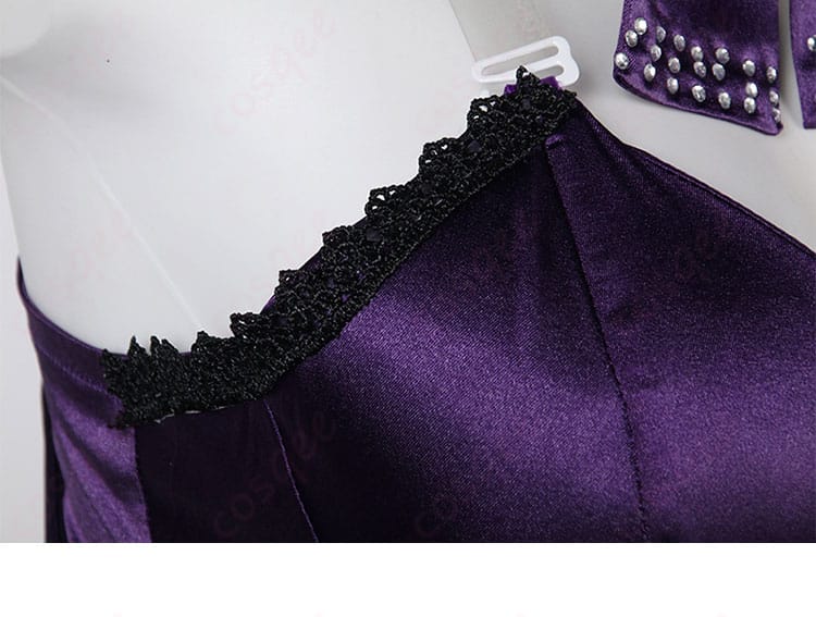 ジャンヌ・ダルク・オルタ コスプレ衣装 衣辺装飾細部 – 繊細な縁取りとディテール