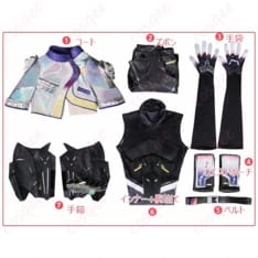 VALORANT ヴァイパー風コスプレ衣装 クールでシャープな黒緑配色が写真でも映える - 4枚目の画像（サムネイル）