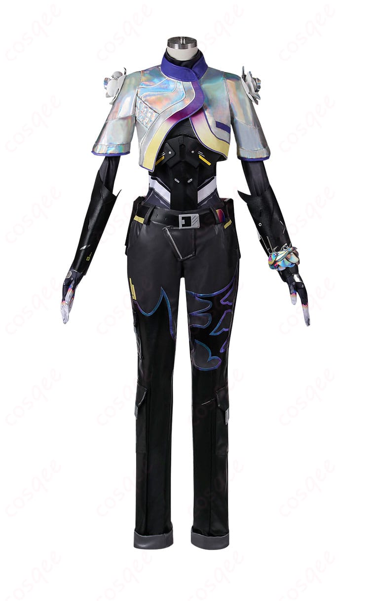 ヴァロラントヴァイスのコスプレ衣装のディテール