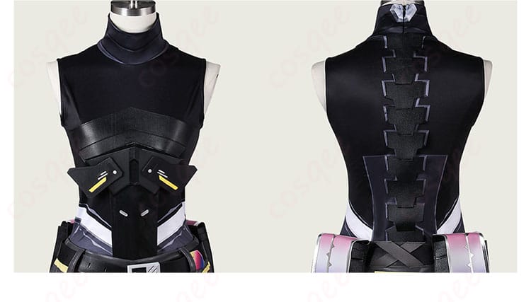 ヴァロラントヴァイスのコスプレ衣装インナーのデザイン