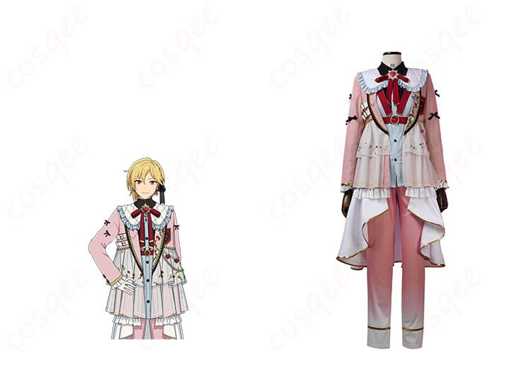 あんさんぶるスターズ!! 仁兎なずな コスプレ衣装 正面とキャラクターの融合画像