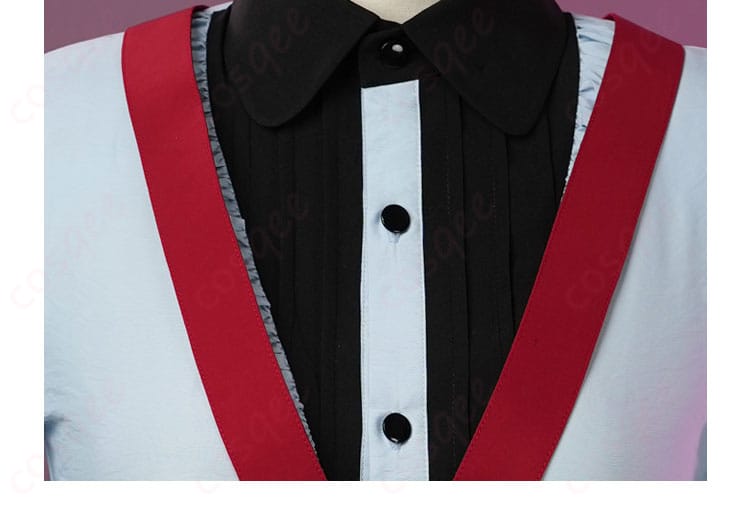 仁兎なずな コスプレ衣装 内搭服装の正面詳細