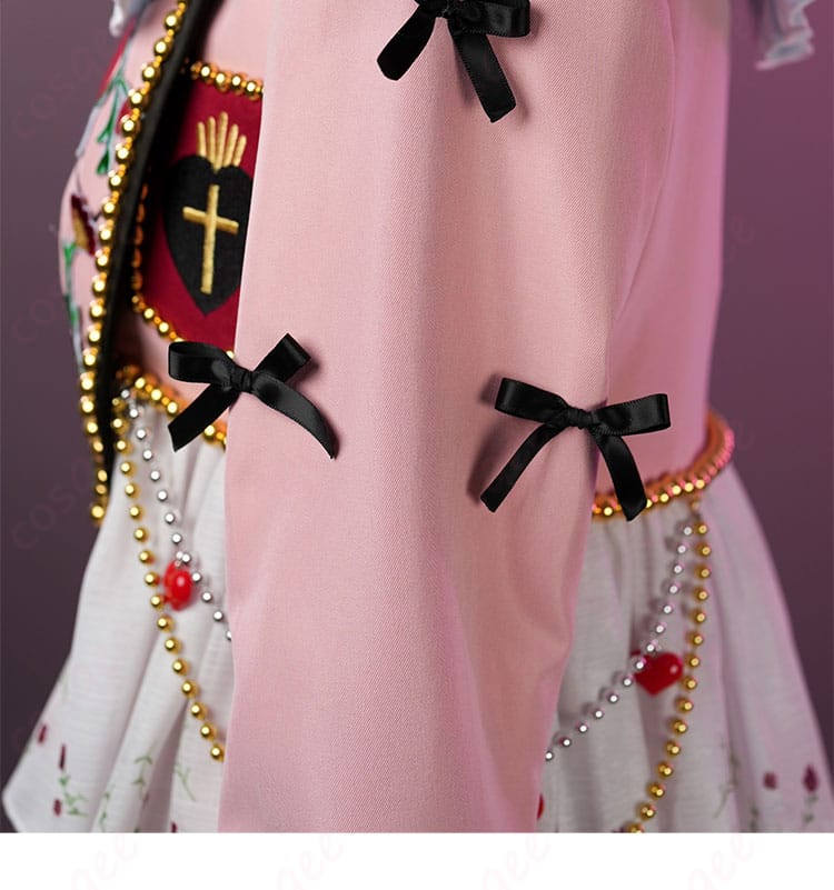 仁兎なずな コスプレ衣装 衣袖装飾の詳細