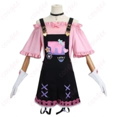 にじさんじ マリアのマリオネット風オーバーオール コスプレ衣装 可愛さ引き立つガーリーゴシック - 1枚目の画像（サムネイル）