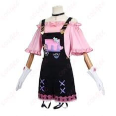 にじさんじ マリアのマリオネット風オーバーオール コスプレ衣装 可愛さ引き立つガーリーゴシック - 2枚目の画像（サムネイル）