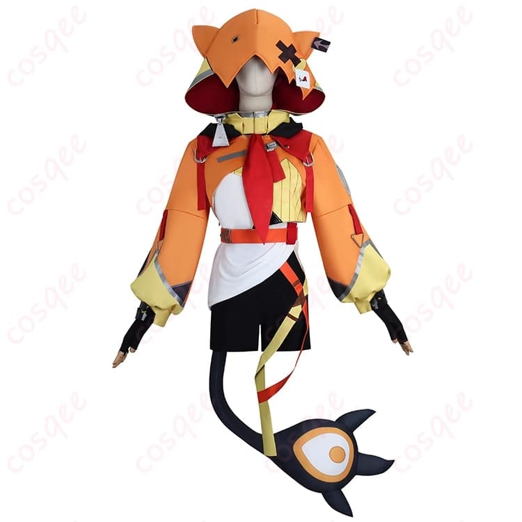 ホロライブ ジジ・ムリン コスプレ衣装 クールに決まる小物充実セット S～XXL - 1枚目の画像