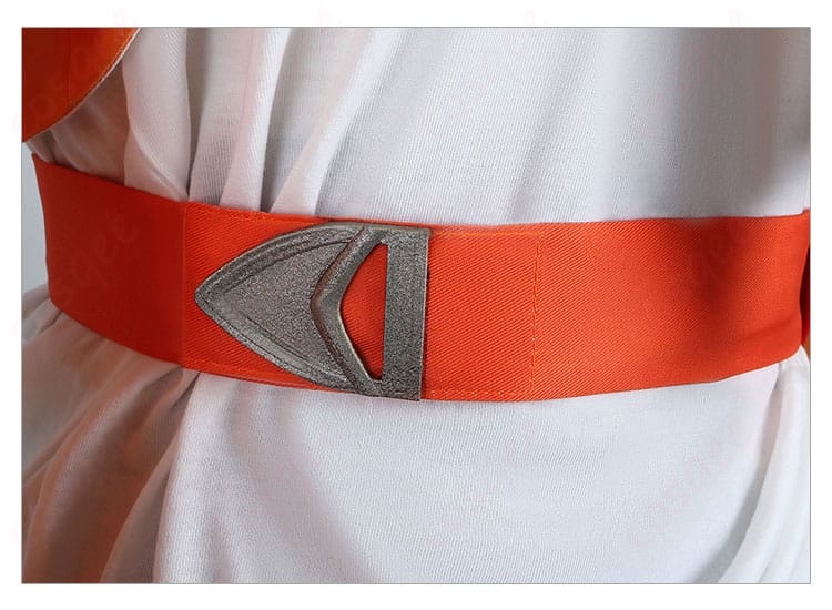 ジジ・ムリンのコスプレ衣装の腰帯装飾のディテール