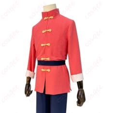 らんま1/2 早乙女乱馬の中華武闘着風コスプレ衣装 動きやすく写真映えする仕上がり - 3枚目の画像（サムネイル）