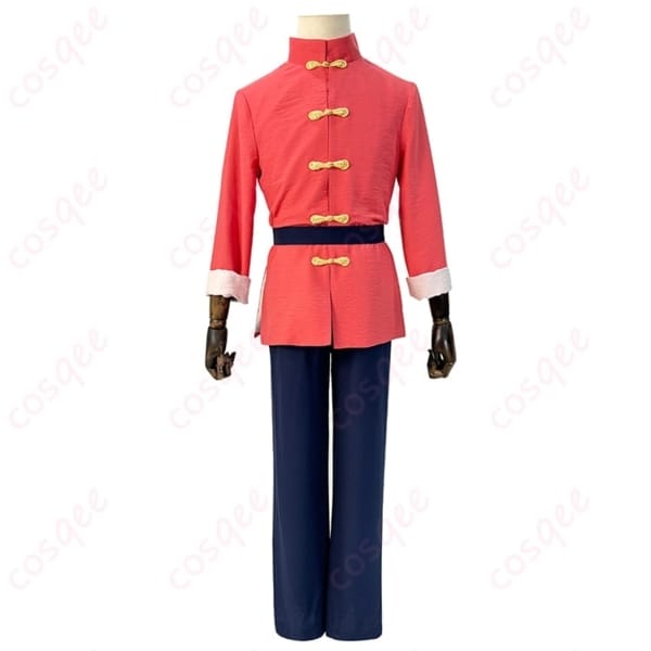 らんま1/2 早乙女乱馬の中華武闘着風コスプレ衣装 動きやすく写真映えする仕上がり