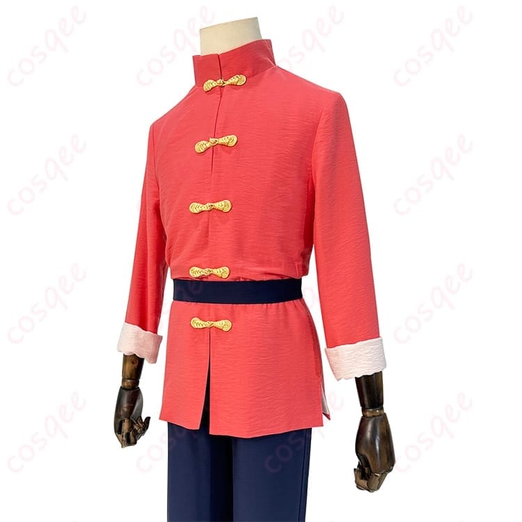 らんま1/2 早乙女乱馬の中華武闘着風コスプレ衣装 動きやすく写真映えする仕上がり - 3枚目の画像