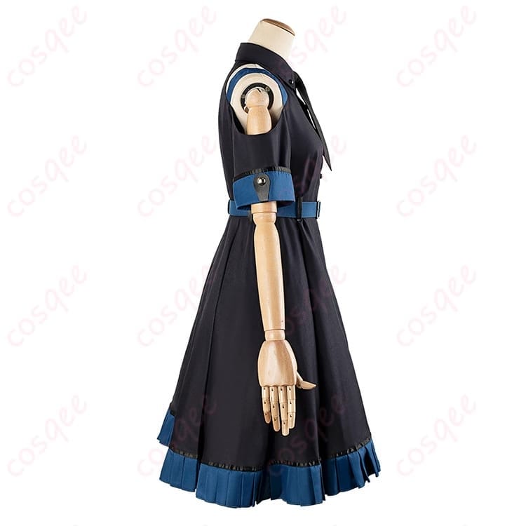 学園アイドルマスター 白線の清楚系コスプレ衣装 清潔感ある配色で写真映え抜群 - 3枚目の画像