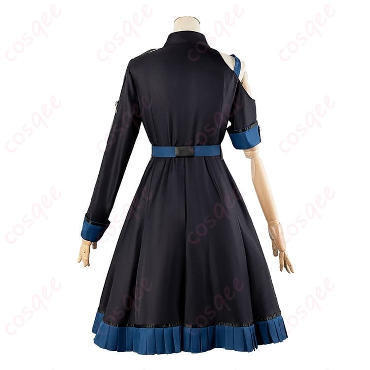 学園アイドルマスター 白線の清楚系コスプレ衣装 清潔感ある配色で写真映え抜群 - 4枚目の画像