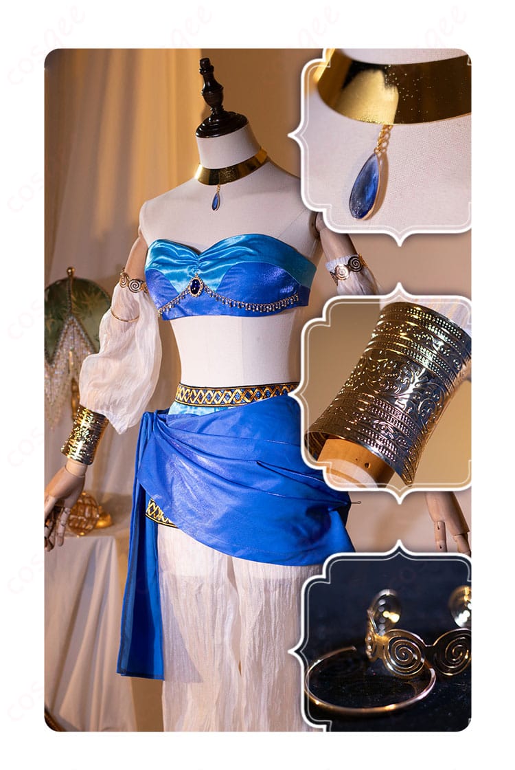 少女☆歌劇 レヴュースタァライト 千夜一夜物語ver. 神楽ひかり コスプレ衣装 横からのアングル